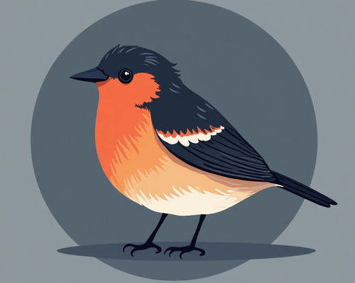 Robin Bird Red - 103
